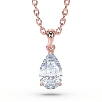 Lab Grown Diamond Pendant Necklace 