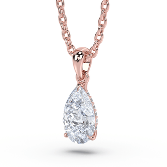 Lab Grown Diamond Pendant Necklace 