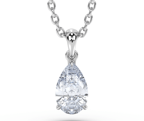 Lab Grown Diamond Pendant Necklace 