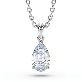 Lab Grown Diamond Pendant Necklace 