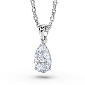Lab Grown Diamond Pendant Necklace 