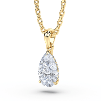 Lab Grown Diamond Pendant Necklace 