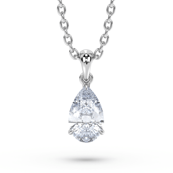 Lab Grown Diamond Pendant Necklace 