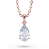 Lab Grown Diamond Pendant Necklace 