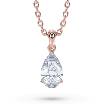 Lab Grown Diamond Pendant Necklace 