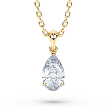 Lab Grown Diamond Pendant Necklace 