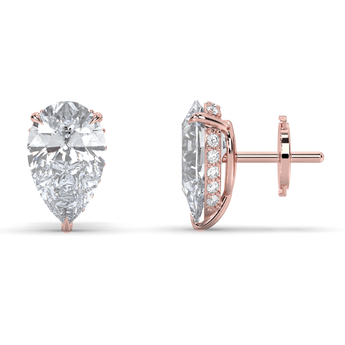 Lab Grown Diamond Stud Earrings 