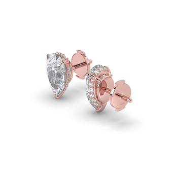 Lab Grown Diamond Stud Earrings 