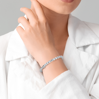 Lab Grown Diamond Tennis Bracelet 