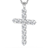 Lab Grown Diamond Cross Necklace 