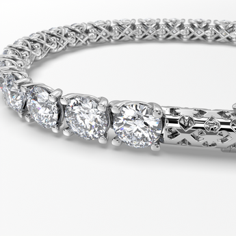 Lab Grown Diamond Tennis Bracelet 