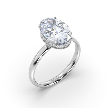 Lab Grown Diamond Engagement Ring 