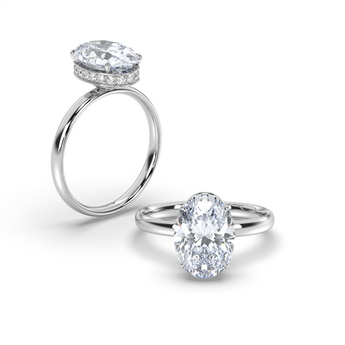 Lab Grown Diamond Engagement Ring 