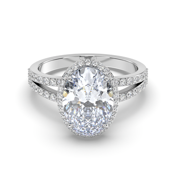 Lab Grown Diamond Engagement Ring 