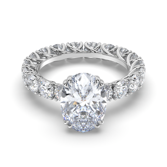 Lab Grown Diamond Engagement Ring 