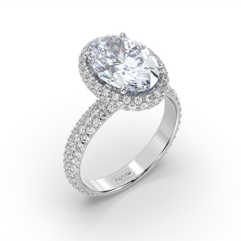 Lab Grown Diamond Engagement Ring 