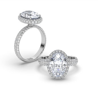Lab Grown Diamond Engagement Ring 