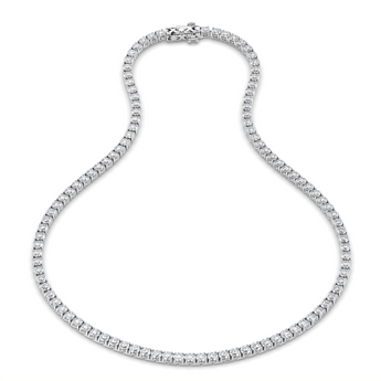 Lab Grown Diamond Tennis Necklace 