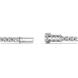 Lab Grown Diamond Tennis Necklace 