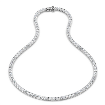 Lab Grown Diamond Tennis Necklace 