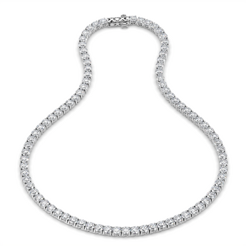 Lab Grown Diamond Tennis Necklace 