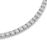 Lab Grown Diamond Tennis Necklace 