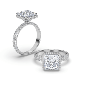 Lab Grown Diamond Engagement Ring 
