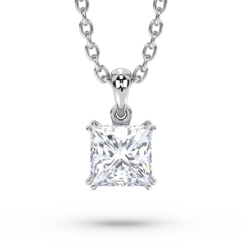 Lab Grown Diamond Pendant Necklace 
