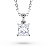 Lab Grown Diamond Pendant Necklace 