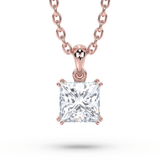 Lab Grown Diamond Pendant Necklace 
