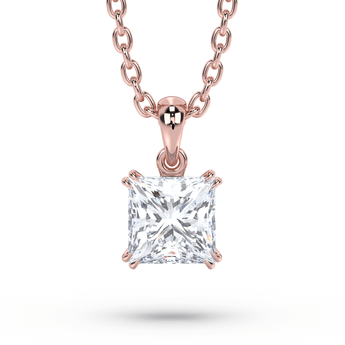 Lab Grown Diamond Pendant Necklace 