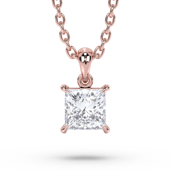Lab Grown Diamond Pendant Necklace 