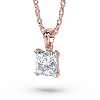 Lab Grown Diamond Pendant Necklace 