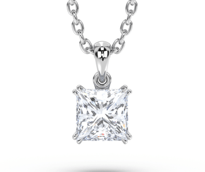 Lab Grown Diamond Pendant Necklace 