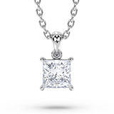 Lab Grown Diamond Pendant Necklace 