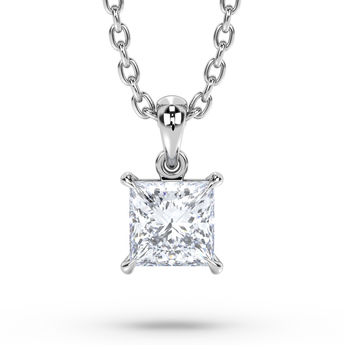 Lab Grown Diamond Pendant Necklace 
