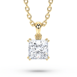 Lab Grown Diamond Pendant Necklace 