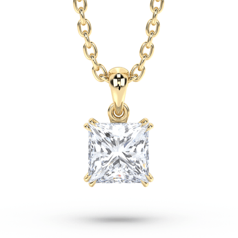 Lab Grown Diamond Pendant Necklace 