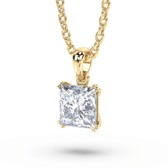 Lab Grown Diamond Pendant Necklace 
