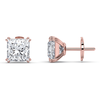 Lab Grown Diamond Stud Earrings 