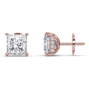 Lab Grown Diamond Stud Earrings 