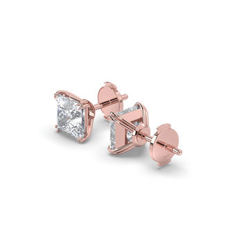 Lab Grown Diamond Stud Earrings 