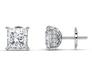 Lab Grown Diamond Stud Earrings 