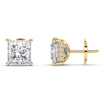 Lab Grown Diamond Stud Earrings 