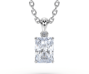 Lab Grown Diamond Pendant Necklace 