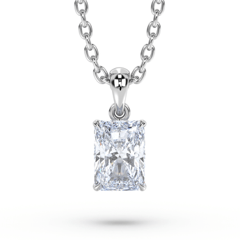 Lab Grown Diamond Pendant Necklace 