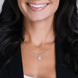 Lab Grown Diamond Pendant Necklace 