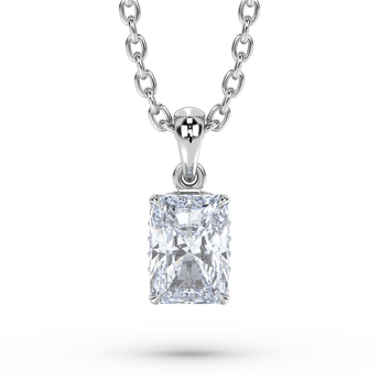 Lab Grown Diamond Pendant Necklace 