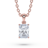 Lab Grown Diamond Pendant Necklace 
