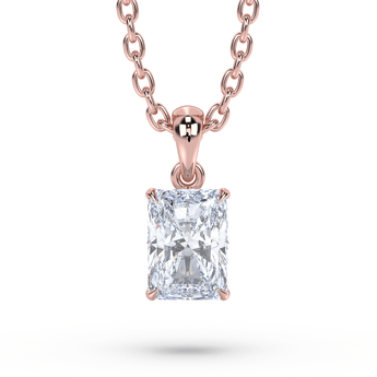 Lab Grown Diamond Pendant Necklace 